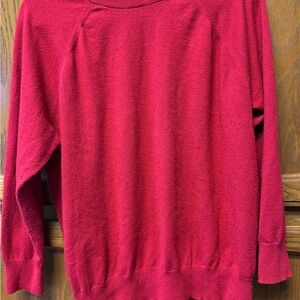 Torrid Vibrant Red Crew Neck Sweater